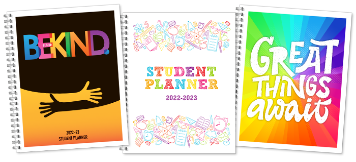 2022-23 Student Planner Covers